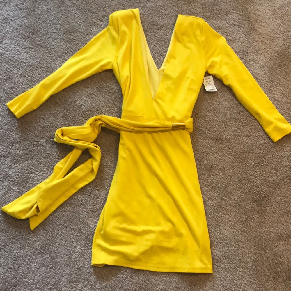 Yellow dress
